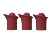 Tapón de vino de silicona para botellas de vino, sellador de botellas de vino de silicona suave, tapa de botellas de vino para cerveza, champán, botella de vidrio, mantiene los vinos frescos, para uso