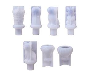 Tapón de vino de silicona sellado, reutilizable, para bebidas y botellas de vino para mujeres y hombres