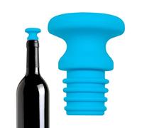Tapón De Vino De Silicona | Tapas Impermeables Para Botellas De Vino - Accesorio Flexible Decorativo Para Champán Soda Cócteles - Idea de Regalo Mujeres Cumpleaños Amante Eventos