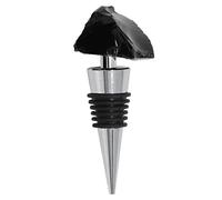Tapón de vino,Tapón de champán,Tapones de vino Sellador de botellas de bebidas,Excelente rendimiento de sellado Tapones de botellas de vinos altamente resistentes para el hogar, (negro)
