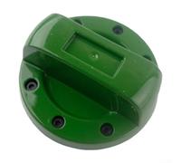 Tapón decorativo ABS de repuesto para el depósito de combustible para modelos, adecuado para el estilo y modificación del coche, compatible con muchos vehículos (verde)