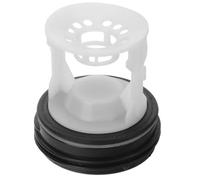 Tapón del Filtro Bomba de Desagüe Lavadora Mango | Plástico Abs, Diseño de Malla Filtrante, Acceso Fácil para Mantenimiento, Ayuda a Evitar Reboses y Fugas