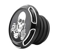 Tapon Deposito Combustible Ajuste para Harley Dyna FXD Softail FLST Touring Street Electra Glide Road King 96-2022 tapa de tanque combustible ventilada Tapa de combustible