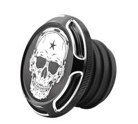 Tapon Deposito Combustible Ajuste para Harley Dyna FXD Softail FLST Touring Street Electra Glide Road King 96-2022 tapa de tanque combustible ventilada Tapa de combustible