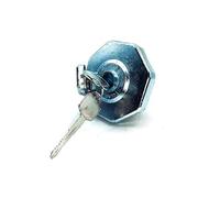 Tapón Depósito Combustible con Llave compatible con modelos Mitsubishi Fuso Canter - Ref MK702673 MK703826 - Fabricación Metálica - Incluye 2 Llaves