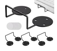 Tapón deslizante para colchón, 4 tapones antideslizantes, fijador de colchón extraíble con diseño sin perforación, accesorio de cama para el hogar con función antideslizante, soportes fijos para camas