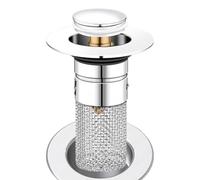 Tapón desplegable para fregadero, recogedor de pelo, cesta de filtro