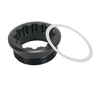 Tapón Eje Libre 12 Velocidades CNC 26mm Negro | Peso ultraligero 5g, para fácil instalación, ideal mantenimiento rutinario, no afecta rendimiento(Red)