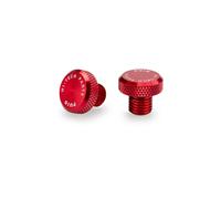Tapón embellecedor Puig para rosca retrovisor Rojo