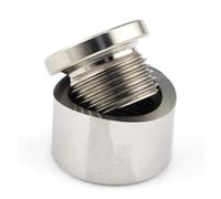 Tapón Espaciador Del Sensor De Oxígeno Acero Inoxidable, Base Con Muesca, Tuerca M18 * 1,5 Universal Sensores Oxígeno