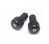 Tapón Extremo Manillar Motocicleta 7/8 '' 22MM para Benelli TRK 502X TNT 125 BN 125 para Leoncino 500 752S 502C Tapones Manillar Motocicleta(Negro)