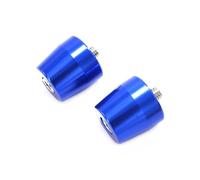 Tapón Extremo Tapa Manillar Empuñaduras De Manillar Extremos De Barra Tapa Cubierta Deslizante Motocicleta para ER6N ER6F Z250 Z300 Z650 Z750 Z800 Z900 Z1000(Azul)