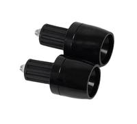 Tapón Extremo Tapa Manillar Empuñaduras Manillar Motocicleta Tapa Extremos Barra Mango 22mm Enchufe Contrapeso para Ninja 650 para Ninja650 Z650 RS 2017-2026 2025(Negro)
