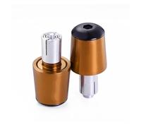 Tapón Extremo Tapa Manillar Enchufe De Extremos De Agarre Manillar Motocicleta 22mm para Aprilia RSV4 RS660 RS4 RS125 para Tuono V4 APR GPR150 GPR125 GPR250(Naranja-A)