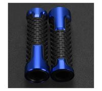 Tapón Extremo Tapa Manillar para CB600 CB900F para Hornet 250 CB600F CB599 CB650F Empuñadura De Manillar Motocicleta Tapa Extremo Barra Contrapeso Tapón Deslizante(Mango Azul)