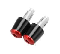 Tapón Extremo Tapa Manillar para FZ8 para FAZER FZ 8 FZ8N FZ8R FZ8S 2010-2018 2017 2016 Engranaje Manillar Motocicleta Tapones Extremo Tapa Barra Mango Deslizante Equilibrado(Negro Rojo)