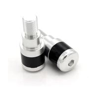 Tapón Extremo Tapa Manillar para T MAX TMAX 530 500 TMAX530 T-MAX 530 2008 2009 2010 2011 2012 2013 2014 2015 2016 2017 2018 2019 Extremos De Puños del Manillar(Plata)