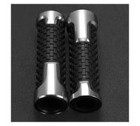 Tapón Extremo Tapa Manillar Puños De Manillar Extremos De Barra Tapa De Contrapeso Tapón Deslizante para ZZR 600 1400 400 1200 ZZR600 ZZR1400 ZZR400 ZZR1200(Sliver-h)