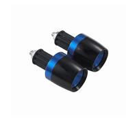 Tapón Extremo Tapa Manillar Tapón Manillar De Motocicleta para CBR 125R 600 F4i 650F R 1100XX 1000F CBR 600 954 1000 RR 900RR 250R(Azul)