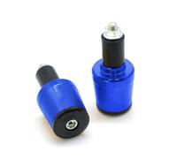 Tapón Extremo Tapa Manillar Tapones De Extremo De Manillar CNC De 7/8" 22MM Motocicleta para VFR400 NC30 VFR750 VFR800 F VFR 800 VFR1200 F(Azul)