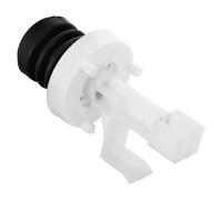 Tapón Filtro de Bomba de Desagüe para Lavadora de Carga Frontal ABS Negro | Rosca 38mm, Tapa Plástica y Malla, Recambio Rápido para Atascos y Mantenimiento