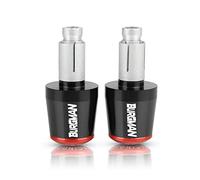 Tapón Final Para Manillar De Motocicleta, Para Suzuki BURGMAN 650, 400, 125, 200, AN650, AN400, AN125, AN200, BURGMAN650(Black-Red)