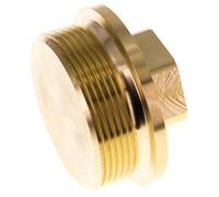 Tapón G2'' Latón con collar y hexágono exterior 16bar (224,8psi)