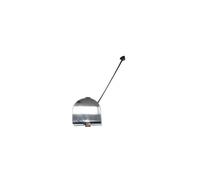 Tapón Gancho Remolque Parachoques Trasero para 500 2007 Al 2014 Cromo 735455393