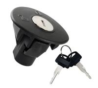 Tapón Gasolina Coche Compatible con Ford para Focus para Explorer para Escape para Mustang para Fusion 8U5Z9C268B Bloqueo de la tapa del tanque de combustible con llave