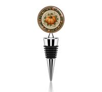 Tapón grande para botella de vino de calabaza, tapón reutilizable para botella de bebidas, aleación de zinc, tapón sellador para vino tinto para fiesta, boda, bar