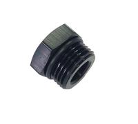 Tapón hexagonal abocardado con sello de aluminio AN y junta tórica(AN12)