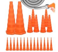 Tapón hidráulico, resistente al aceite, cierres de manguera hidráulica para tuberías de aceite, para maquinaria de construcción, maquinaria agrícola, reparación de vehículos, riego industrial