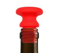 Tapón impermeable de silicona para vino - Tapón sellado para vinos y licores - Accesorios prácticos alimentarios flexibles para bodega de vino cocina champán cóctel fiestas en casa