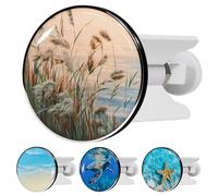 Tapón lavabo para cuarto de baño, 1 unidades, tapón de lavabo universal, 40 mm, tapón de lavabo ajustable, compuesto de latón, con junta de goma, tapón fregadero para lavabo, bidet, cuarto de baño,