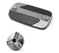 Tapón llenado aceite Accesorios Motocicleta Para CB 750 Hornet CB750 2022 2023 2024 2025, Tapón Llenado Aceite Tapón Depósito Líquido Freno Delantero.(1 set-Grey)