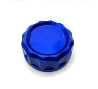 Tapón llenado aceite Tapa Depósito Líquido Freno Trasero CNC Para Yamaha Para YZF R125 R7 R6 R1 R3 YZF-R125 YZF-R7 YZF-R3(Blue)
