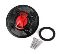 Tapón llenado combustible Para Aprilia RSV4 R Factory APRC Tuono V4R Caponord 1200 RSV1000 Tapa Tanque Combustible Motocicleta(Red)