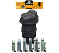 Tapon mate system para termos Stanley - precision perfecta para mate - Lid-Er by YAYA Market (Compatible con 473 ML, 750 ML, 1L, 1.4L, 1.9L) Pico Cebador Stanley