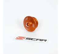 Tapón Motor Cárter Nivel Aceite Naranja SCAR Moto Husaberg 570 Fe 2009-2012