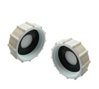 Tapón obturador para sifón de fregadero con arandela de goma para fontanería, grifería, lavadora, lavavajillas, 3,2 cm