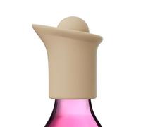 Tapón para botella de champán, boquilla de vertido a prueba de fugas, sello de silicona reutilizable, diseño de bloqueo de frescura, sellador de botellas de vino, cerveza, vinagre, de oliva