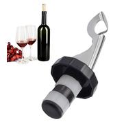 Tapón para botella de vino: corcho universal reutilizable para sellado de vino, cierre de silicona resistente a fugas, tapón para bebida manual expandible, construcción de material seguro | Ahorro de