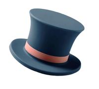 Tapón para botella de vino, tapón de silicona con forma de sombrero, sellador de cerveza, tapones decorativos para botellas de champán, corchos reutilizables para botellas, vidrio