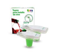 Tapon para Botella - Set de 2 Tapones herméticos, Ideal para conservar líquidos. diseño Flexible y fácil de Usar, Compatible con Botellas estándar. #