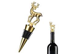 Tapón Para Botellas De Vino Con Forma De Asta De - Accesorio Reutilizable De Aleación Para Sellado De Botellas,Corchos Reutilizables Para Selladora De Champagne,Corchos para Vino de Oliva Champán