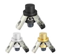 Tapón para champán - Tapones para champán de acero inoxidable | Protector de retención de burbujas a prueba de fugas | Sellador a presión con bomba de presión incorporada | Herramienta de conservación