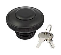 Tapón para Depósito de Gasolina con Llave, Cierre Antirrobo, Negro, para Harley Davidson desde 1996 en adelante, Sportster 883, 1200, XL, Iron, Hugger, Sport, Roadster, Custom, Forty Eight, Dyna