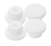 Tapón para Depósito de Irrigador Bucal 4 Piezas Silicona Blanco
