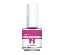 Tapón para esmalte de uñas que chupa el pulgar - Abrigo amargo, anticomerse las uñas, tratamiento transparente para el cuidado de las uñas | Solución disuasoria para hábitos. Fórmula con sabor A