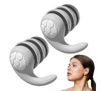 Tapón para los oídos con cancelación de ruido - Insertos silenciosos de silicona de 1,8 cm, ajuste en espiral , cápsulas de reducción acústica con cómoda de enfoque de descanso | Utiliza